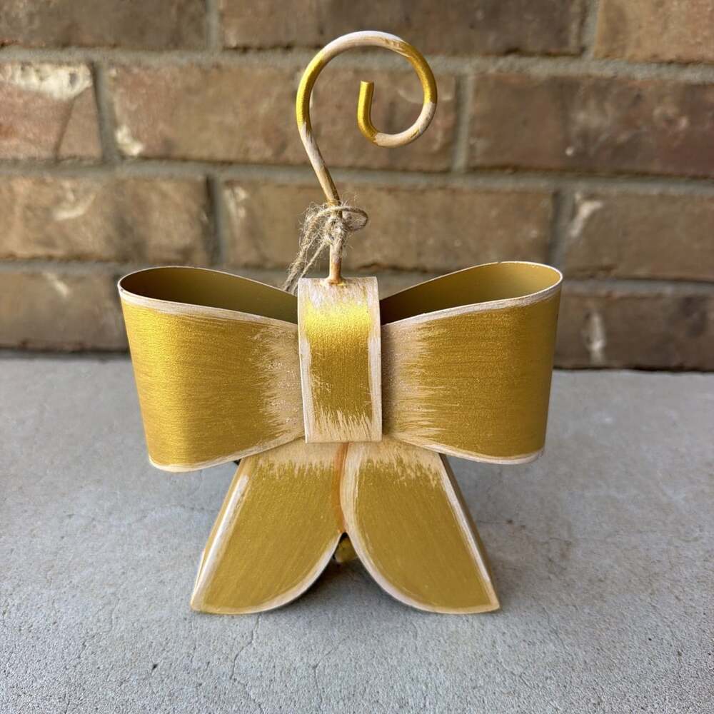 Gold Bell Ornament - New by Round Top Collection #C25094 Christmas Holiday Decor